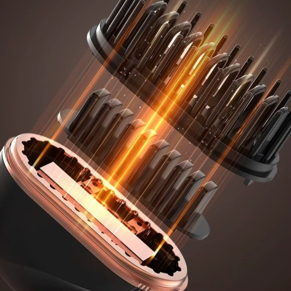 Mini Electric Heating Hair Straightener Brush Portable Rechargeable Cordless Hair Straightener Comb Hairdressing Tool